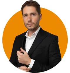 Fotos de especialistas - Moldura redonda e laranja (1)