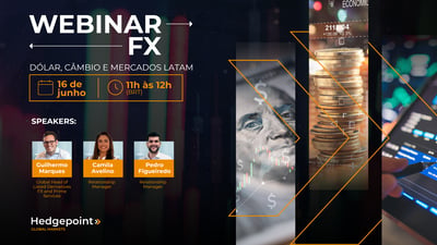Webinar debate novo cenário cambial e riscos para o mercado brasileiro e a LATAM