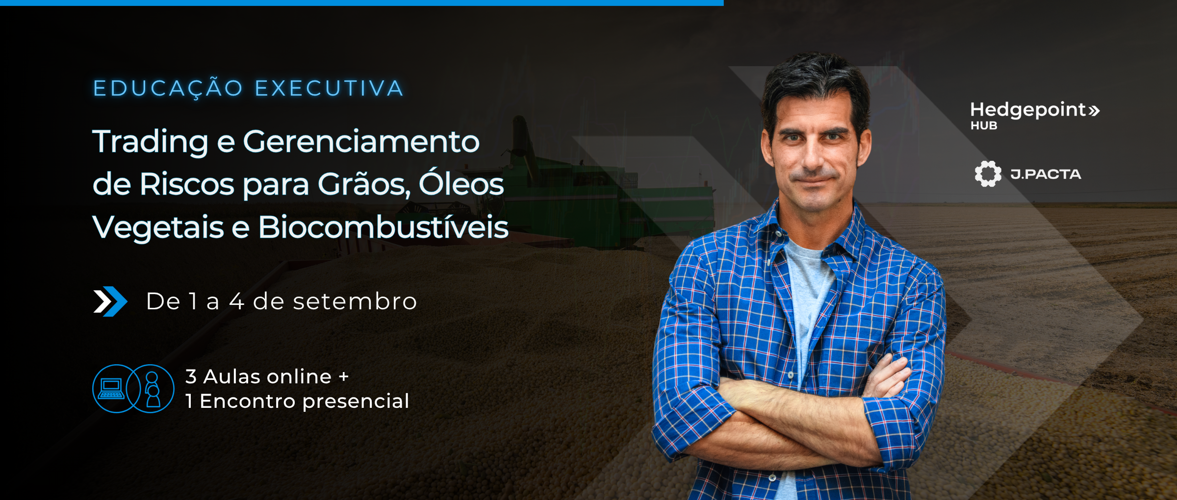 Hedgepoint HUB: Formação Executiva em Trading e Gerenciamento de Riscos de Grãos
